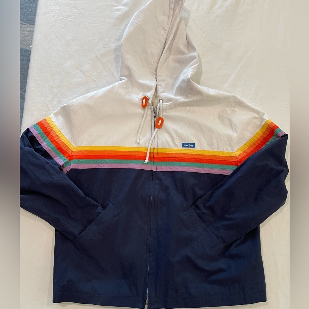 MOTHER | Off The Lip Retro Striped Jacket | M - Picture 4 of 12